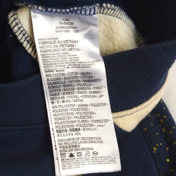 air jordan zion williamson graphic pullover hoodie sweatshirt 12 months baby - Picture 7 of 10